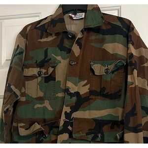 Sports Afield Woodland Camo Field Jacket